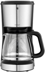 Espressor WMF Bueno cu carafă de sticlă, cafea filtrată, 10 cești, buton pornire/oprire, sistem anti-picurare, filtru oscilant, oprire automată, placă de încălzire, 1000W