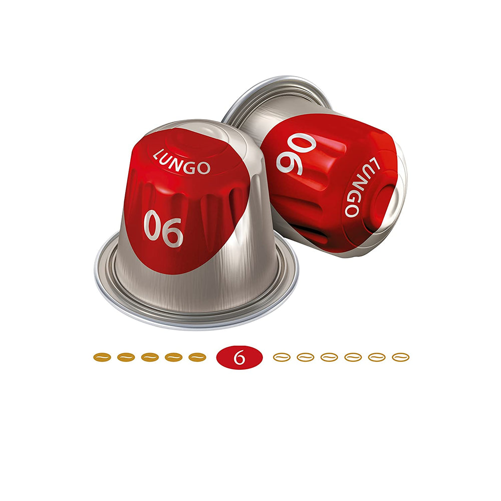 Jacobs Kaffeekapseln Lungo Classico, Megapack XXL, Intensität 6/12, 5 x 40 Getränke, Nespresso* kompatible Kaffee Kapseln, 200 Kapseln