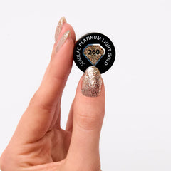 Oja UV Semilac 260 Light Gold 7ml Colecția Platinum