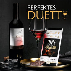 Ciocolată Lindt | Baton EXCELLENCE 70% | 100g | Ciocolată neagră intensă, corpolentă | Baton de ciocolată vegan