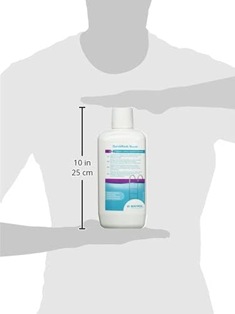 BAYROL Quickflock Super 1 L - Floculant lichid pentru filtre de nisip pentru piscină - Efect de clarificare foarte rapid pentru apa tulbure din piscină - Purificator de apă pentru piscină - Agent de curățare pentru clarificator de piscină
