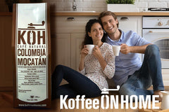 Kaffee Kolumbien Mocatán – Ganze Bohnen – 100% Arabica – Natürlich geröstet – Fruchtiges Aroma – Single Origin Spezialität – 500g Kaffeegenuss