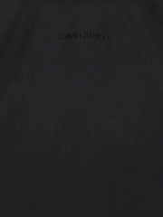 Calvin Klein Ladies Tote Bag Bag Soft Medium Large cu fermoar, Negru (Ck Black), Marime unu Genti Femei Naty Shop