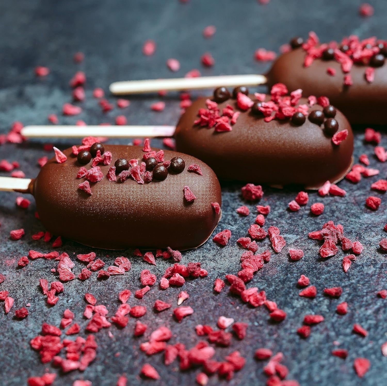 Căpșuni liofilizate bucăți 100g - Căpșuni liofilizate Produse deshidratate Naty Shop