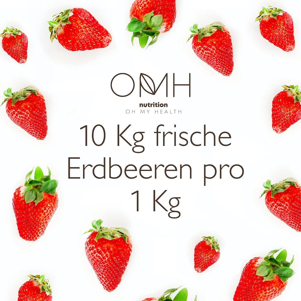 Căpșuni liofilizate în felii 300g fructe liofilizate fără adaos de zahăr și aditivi Germania Produse deshidratate Naty Shop