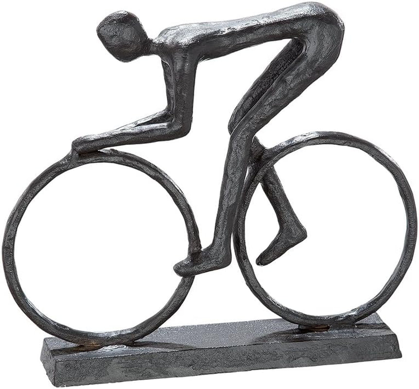 Casablanca Deco Sculptură Figura Statuie cuplu dansator - Fier Culoare: maro Înălțime 17,5 cm Lățime 20 cm Motiv cuplu - decor, artă, cadou, living Statuete si sculpturi Naty Shop Maro Înălțime 15 cm