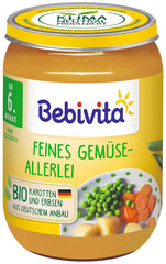 Legume Delicate Vegetable All-Around, pachet de 6 (6 X 190 grame) Mama si Copilul Naty Shop 190 grame Toate tipurile de legume