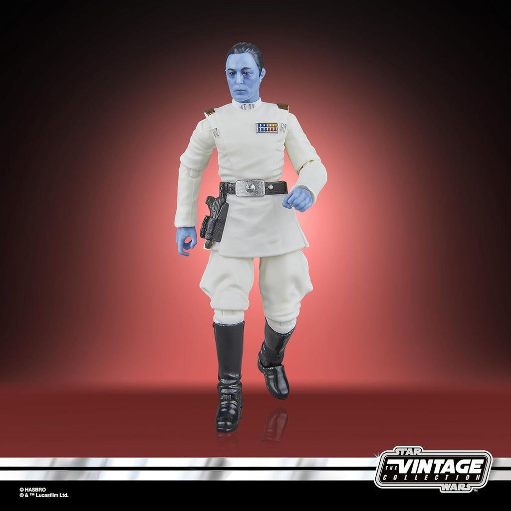 Star Wars Colecția Vintage Grand Admiral Thrawn, Star Wars: Ahsoka Figura de acțiune de colecționat (scară de 9,5 cm) Action figures Naty Shop
