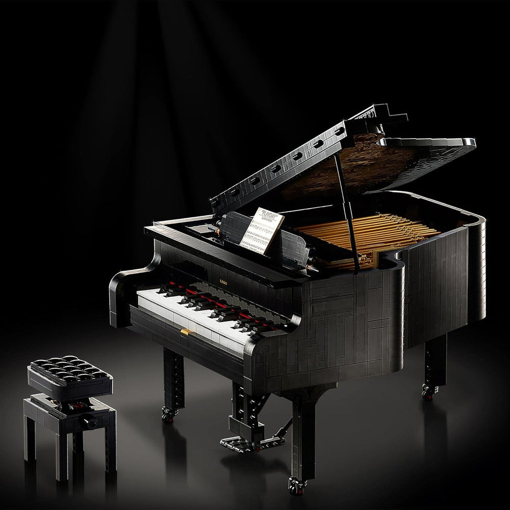 LEGO Ideas Konzertflügel (21323); Bauset; Ihr eigener Konzertflügel; tolles Modellbauprojekt geschätzten Pianisten, Musiker, Musikliebhaber oder Bastler (3.662 Teile)