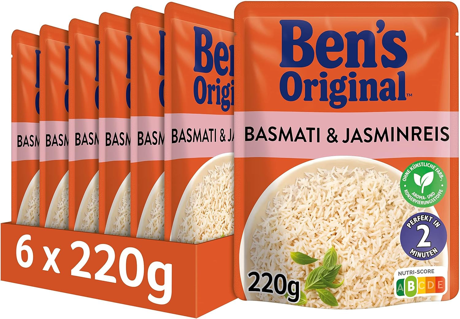 Orez Basmati Express BEN'S ORIGINAL™ 6 x 220g