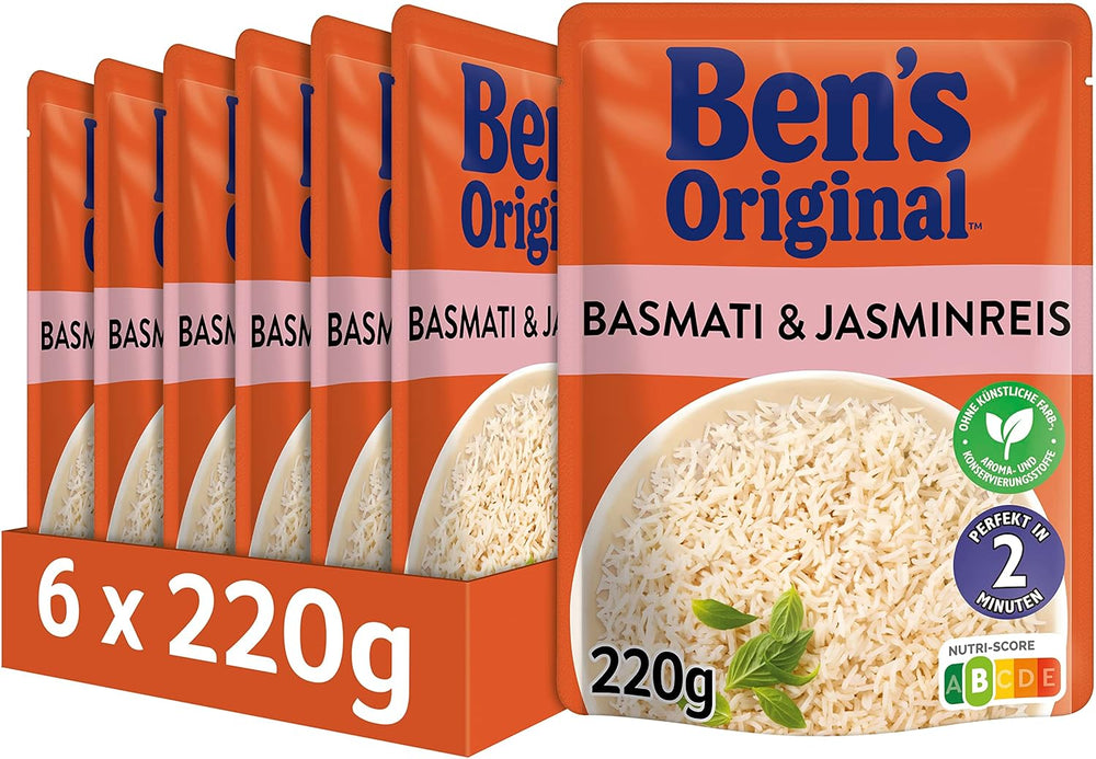 Orez Basmati Express BEN'S ORIGINAL™ 6 x 220g