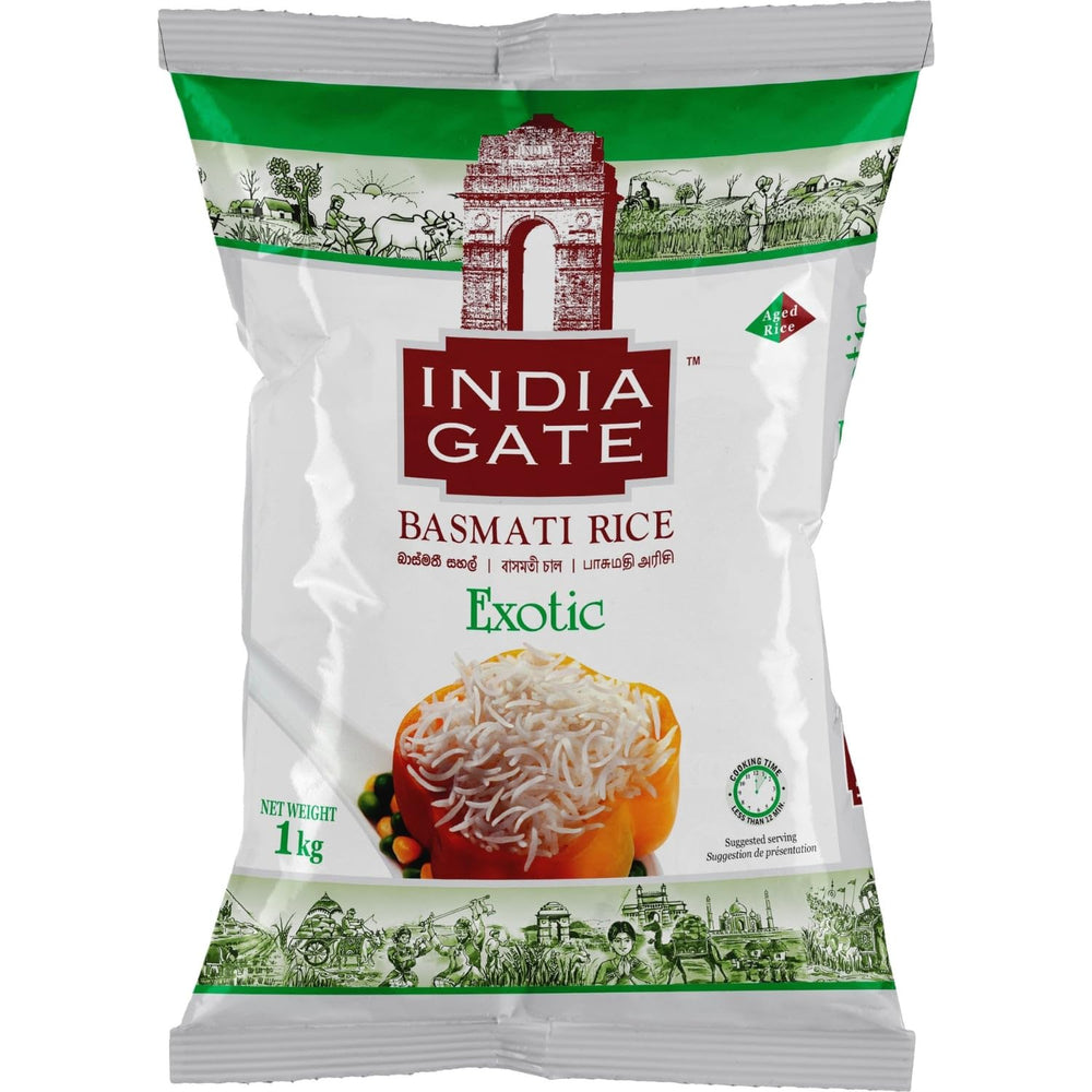 Orez Basmati Premium INDIA GATE – Orez cu bob lung fin, aromat, din India, bob lung fin (1 x 5 kg)