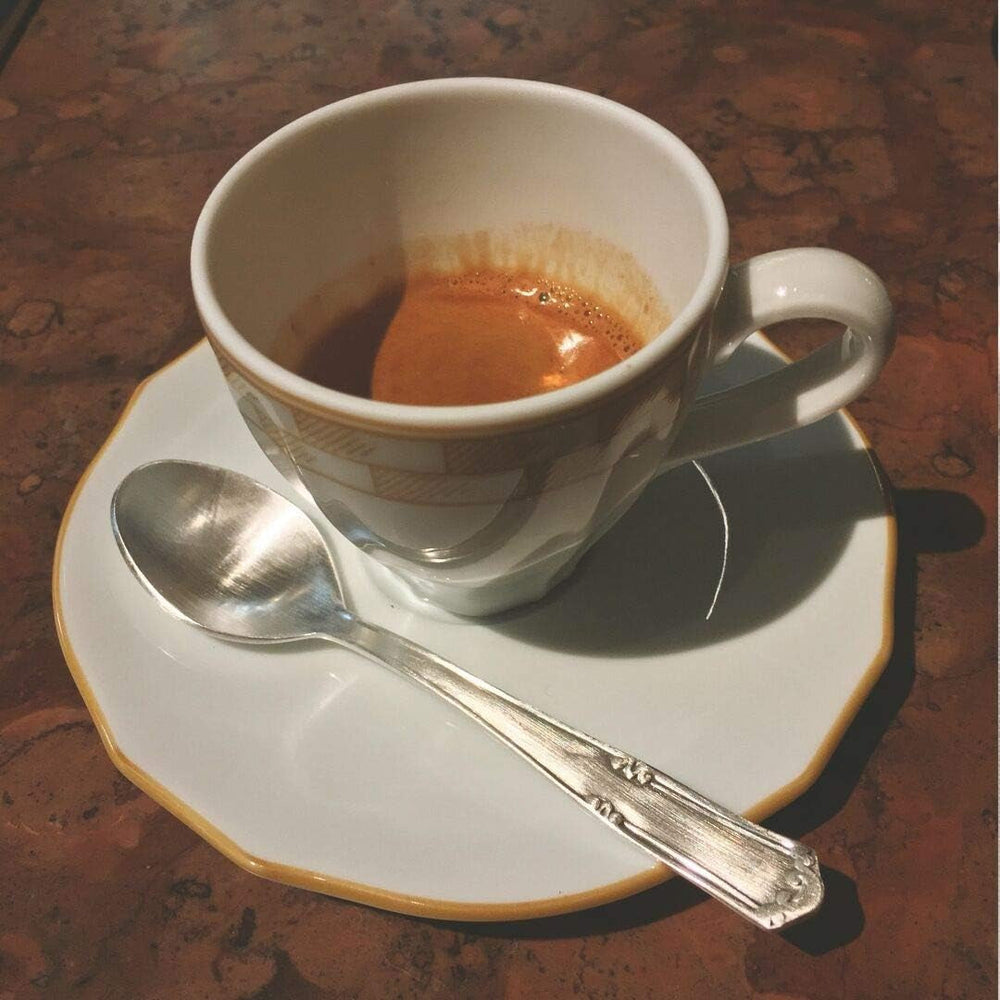 Set de tacâmuri Bavaria Moka, oțel inoxidabil, de culoare argintie, se poate spăla în mașina de spălat vase Bucatarie Naty Shop