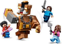 LEGO Minecraft Forest Manor cu ring de box - set pentru gameri cu zombie și Oberborst - jucărie de construcție interactivă cu echipamente și piste - cadou pentru băieți și fete 10+ - 21272 Seturi de constructie Besuche den LEGO-Store