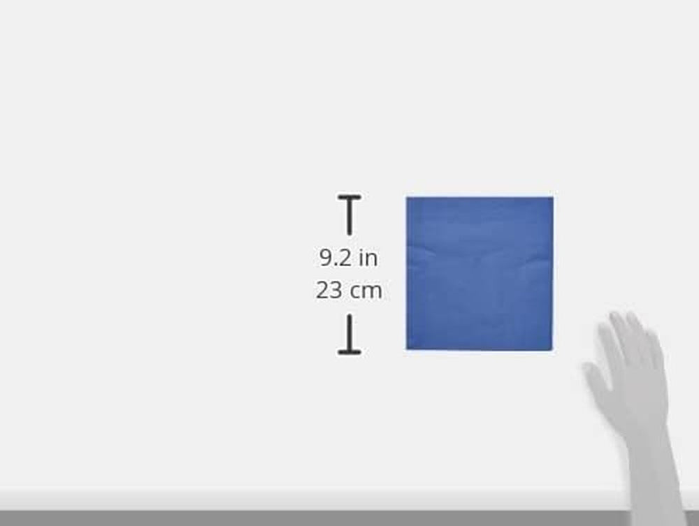 SER4230239 Șervețel 40 X 40, 2 straturi, 1/4-fold, 100 șervețele, 2 straturi, neted cu margine, albastru