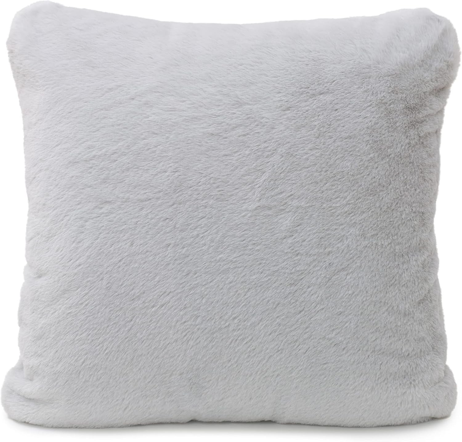 Gözze - Husă de pernă confortabilă, Merino Feeling, 50X50 Cm - Verde închis Paturi si Cuverturi Besuche den GÃ¶zze-Store argint