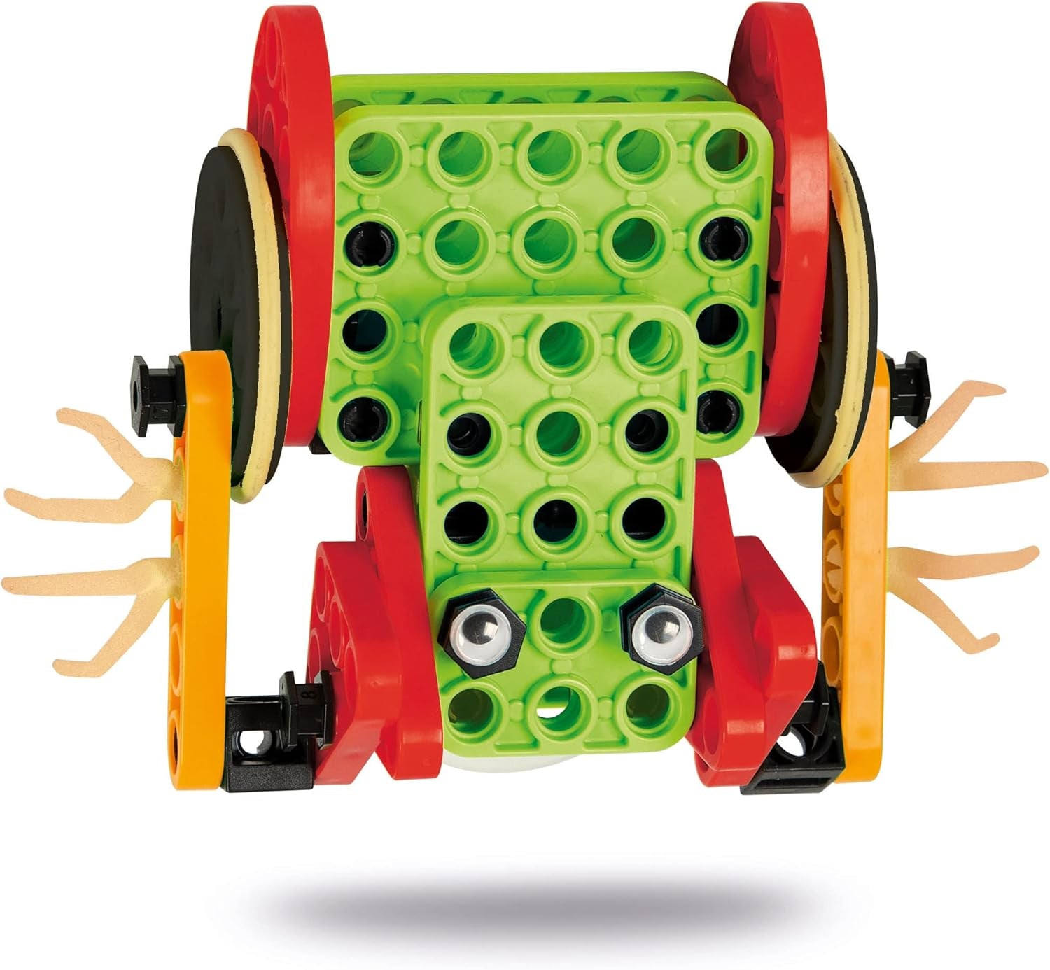 Clementoni 97860 Science & Play Build – Mechanics Junior Lustige Tiere, Bausatz für 8 Tiermodelle, motorbetriebenes Konstruktionsspielzeug für Kinder ab 6 Jahren Amazon Exclusive