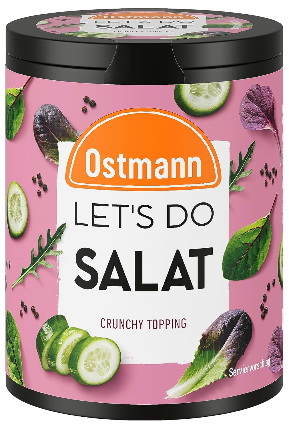 Ostmann Gewürze - Let's Do Avocado | Gewürzsalz für Avocado, Guacamole oder Bowls | Crunchy Topping mit Gewürzen, Kräutern und schwarzem Sesam | 70 g in recyclebarer Metalldose