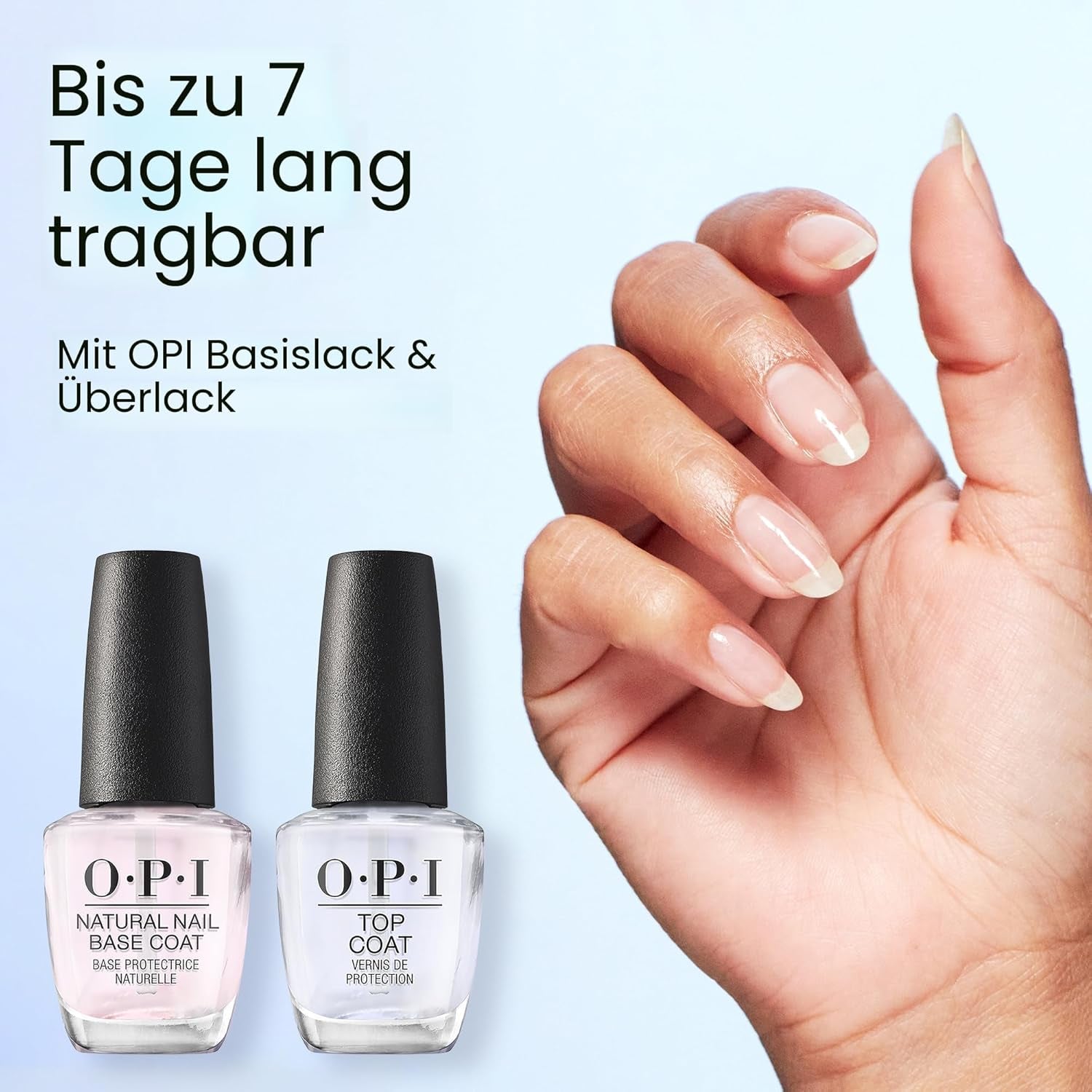 Oja OPI Nail Lacquer în nuanțe de roșu și portocaliu – Oja cu uscare rapidă, rezistentă la ciobire și de lungă durată – durează până la 7 zile – cu pensulă ProWide extra-lată