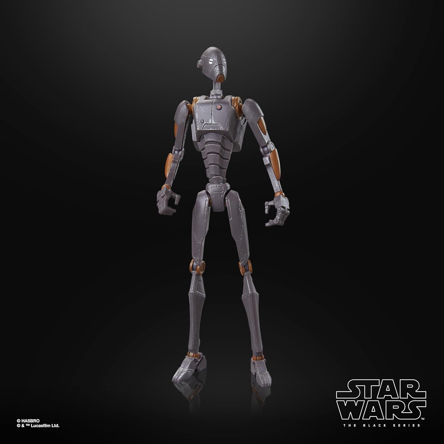 Star Wars Seria Neagră Commander Droid, Star Wars: Războiul Clonelor Premium colecționabil Figura de acțiune (15 Cm) Action figures Naty Shop