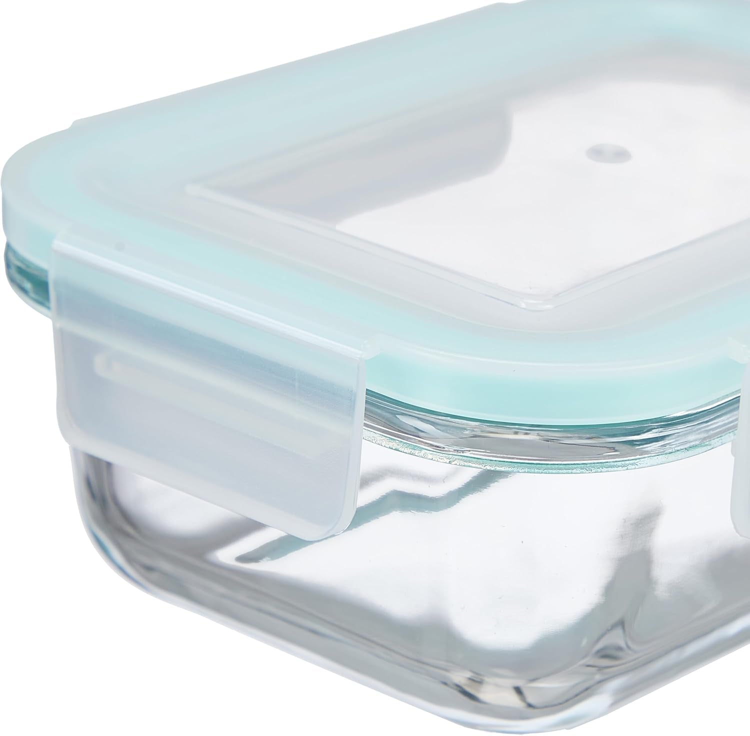 Relaxdays recipiente din sticlă cu capac, set de 6, 370 ml, recipiente pentru depozitarea alimentelor, capac din plastic, etanș, borcan din sticlă, transparent Cutii depozitare alimente Naty Shop