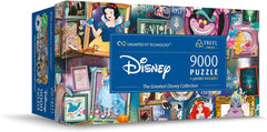 Trefl 81020 9000 piese, Puzzle jigsaw mare, Cel mai gros carton, Organic, EKO, Colaj cu personaje de basm, Divertisment pentru adulți și copii de la 12 ani, Disney, cea mai mare colecție Disney Puzzle Naty Shop Cea mai mare colecție Disney