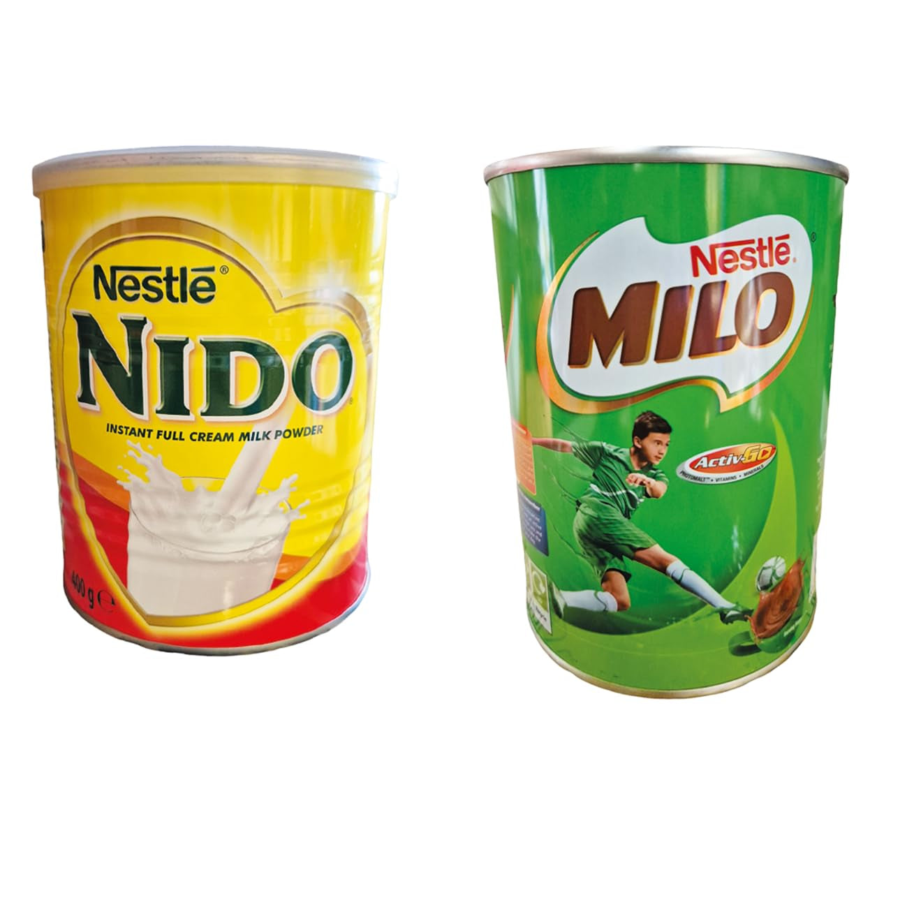 -Set: MILO - Instant Kakao Getränk 400g + NIDO - Milchpulver 400g