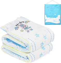 Scutece imprimate pentru adulți 5500-5800 ml, pachet de 2, 3 imprimeuri, asortate aleatoriu - Astro Babies (L)