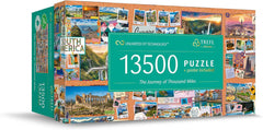 UFT Puzzle 13500 - Călătoria de mii de mile, călătoria de mii de mile Puzzle Naty Shop Titlu implicit