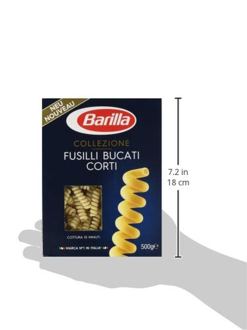 Paste Barilla Collezione Fusilli Bucati Corti, (1 x 500 g)