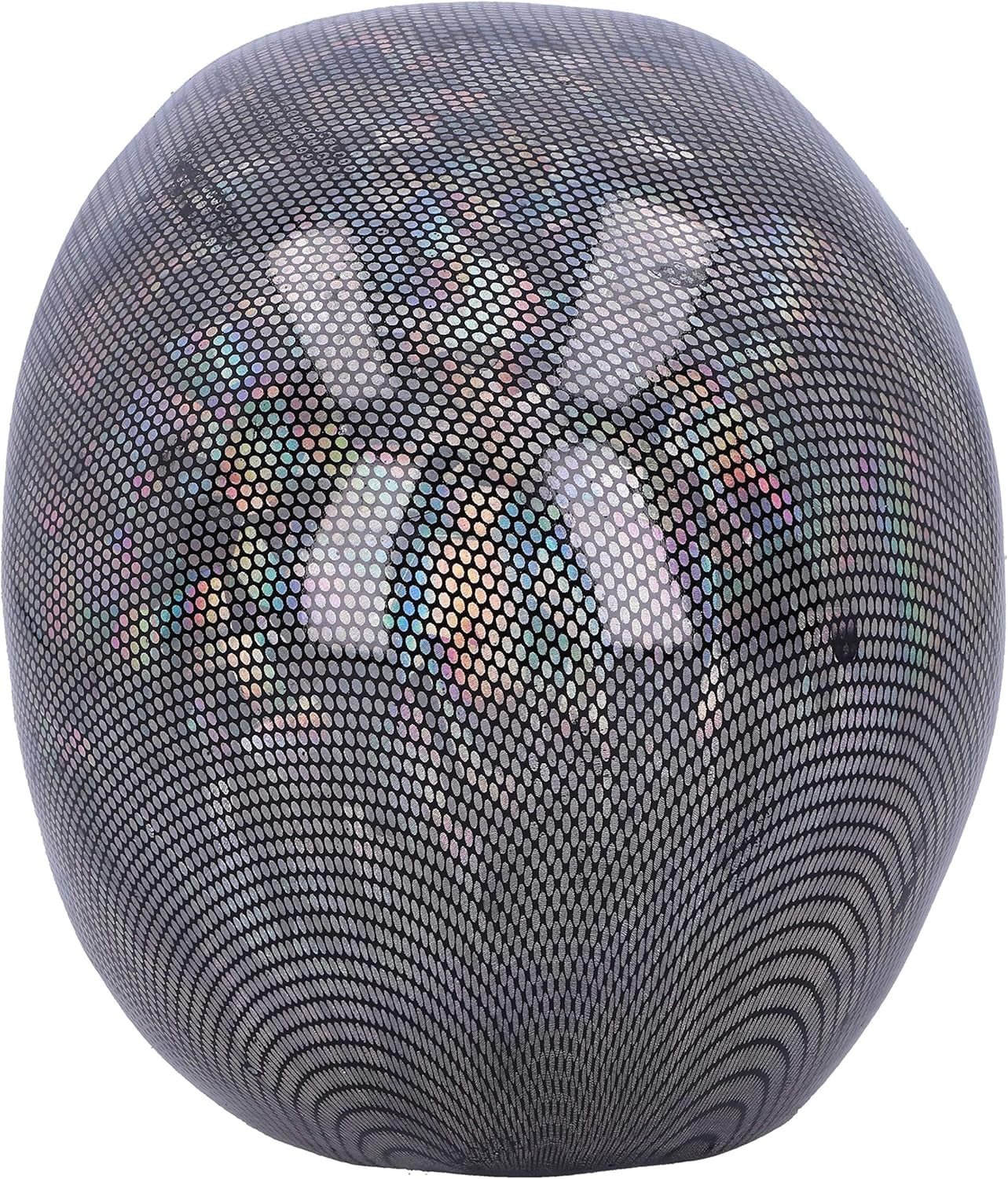 Craniu din plasă de pește argintiu holografic Ornament craniu din plasă de pește argintiu holografic, argintiu, 16,5 cm Statuete si sculpturi Naty Shop