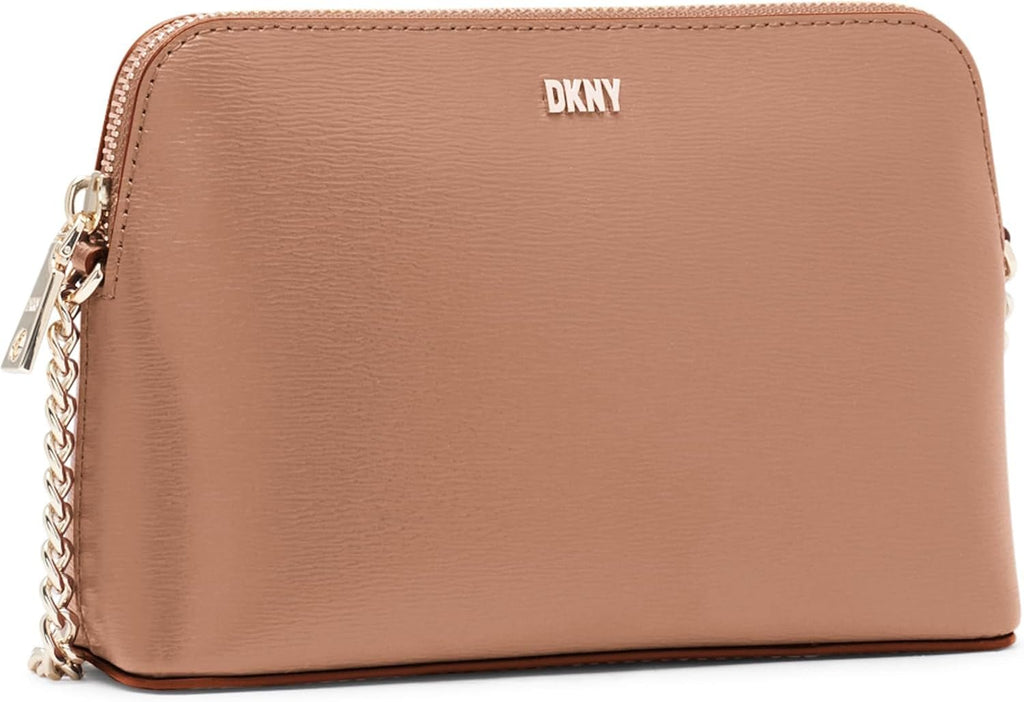 Crossbody Bryant pentru femei DKNY, caju, o mărime UE Genti Femei Naty Shop