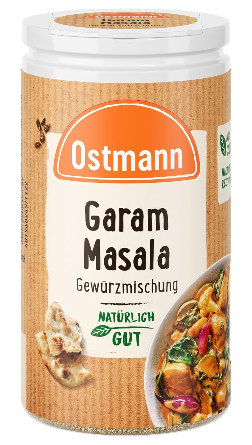 Ostmann Gewürze - Garam Masala Gewürzmischung | Nachfüllbare & recyclebare Verpackung | 30 g in der Streudose