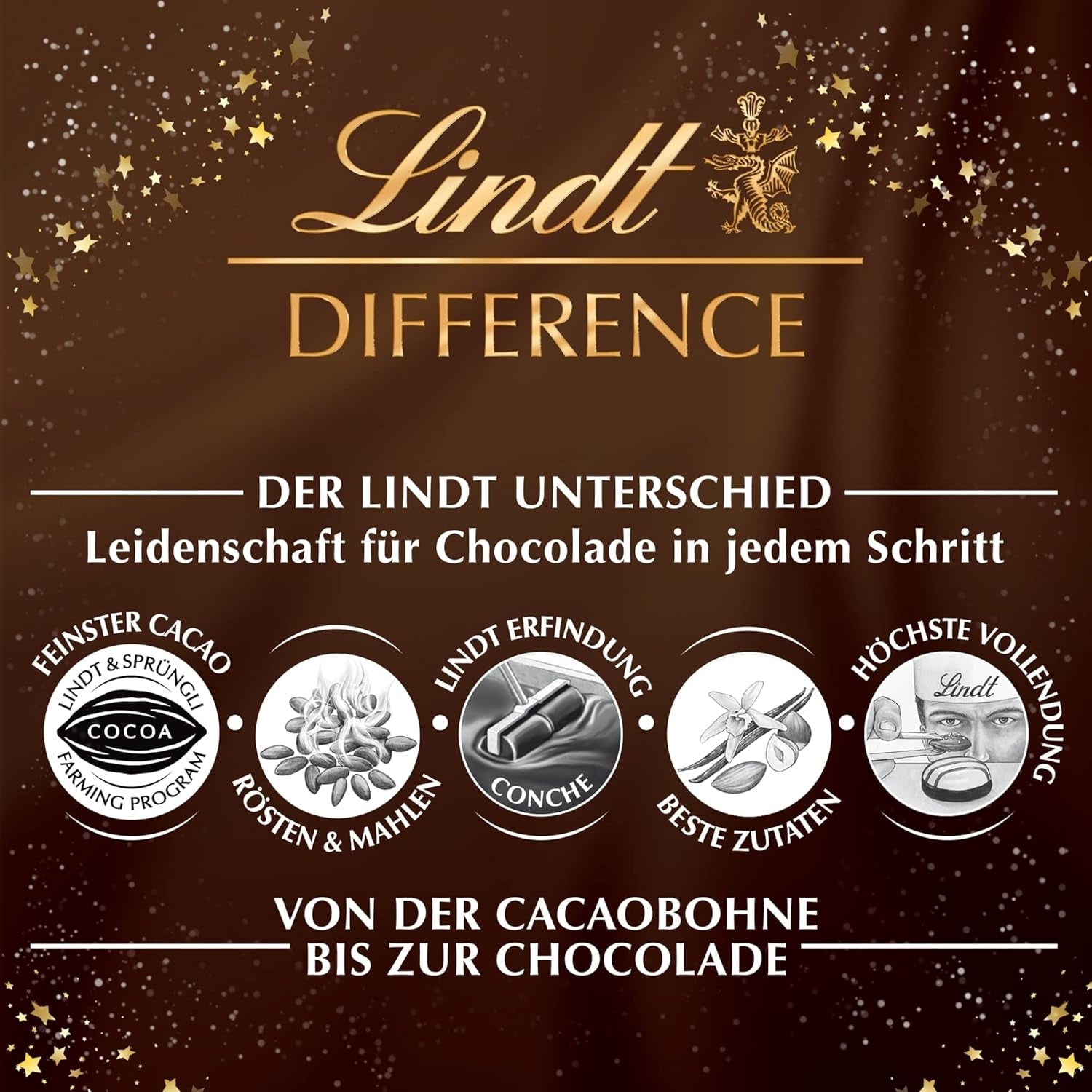 Baton de ciocolată Lindt cu migdale de Crăciun | 100 g | Migdale în cremă de nuci acoperite cu cea mai fină ciocolată cu lapte | Cadou de ciocolată de Crăciun