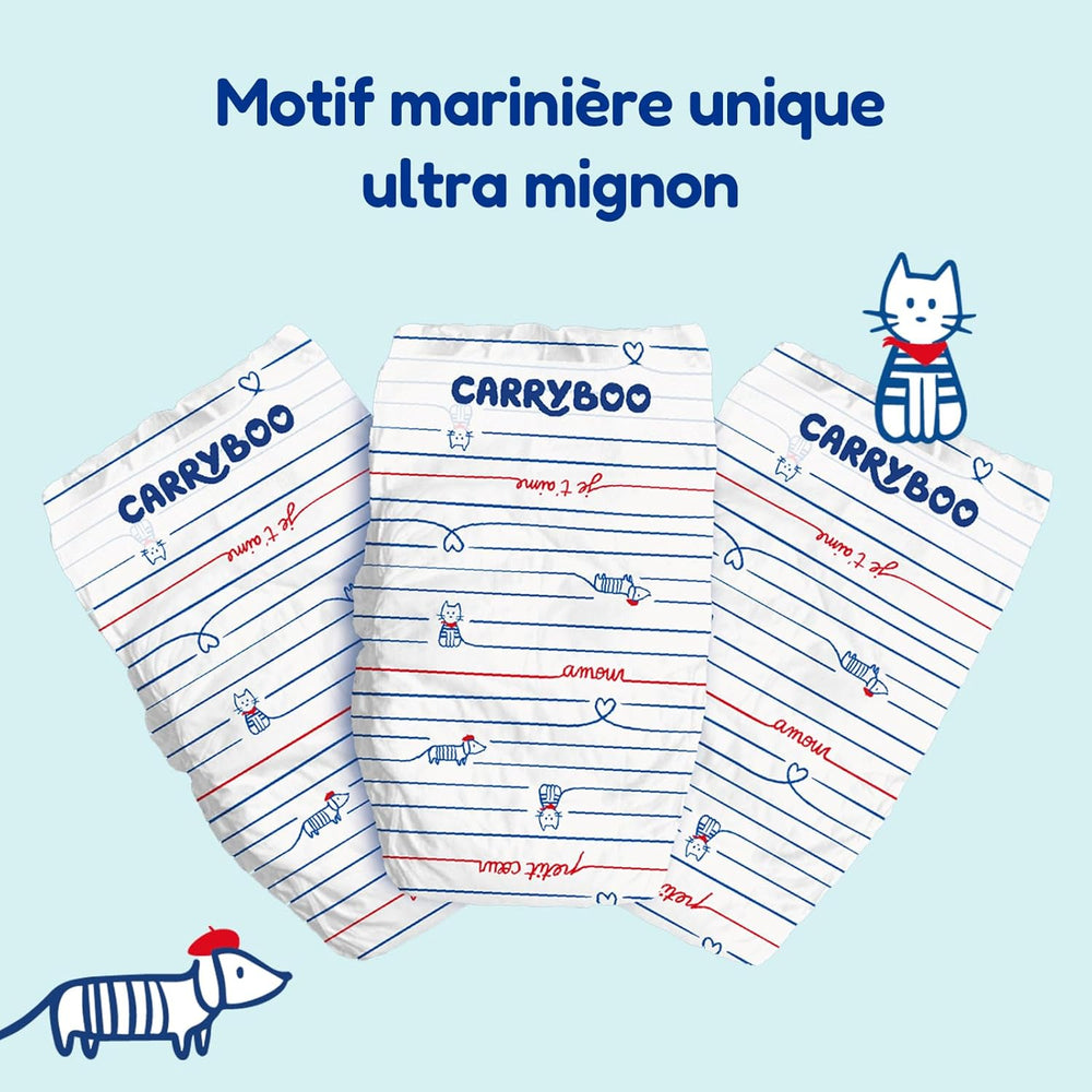 Scutece mărimea 4+ (9-20 kg) – sănătoase și extrem de absorbante – etanșe 12 ore – fără substanțe nedorite – fabricate în Franța – preț accesibil – 126 de scutece de unică folosință