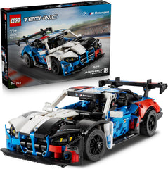 LEGO Technic BMW M4 GT3 EVO Rennwagen - Modellbausatz mit V6-Motor, Lenkung & öffnenden Türen - Gaming Geschenk für Jungen ab 11 Jahren & Jugendliche Motorsport Fans - 42226