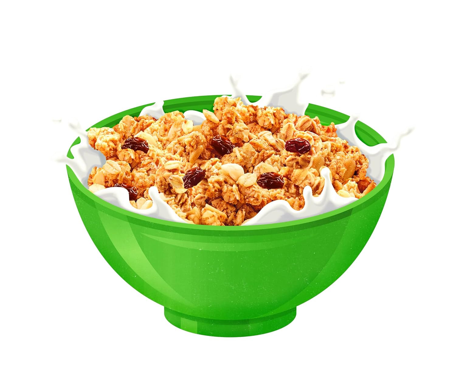 Dr. Oetker Vitalis muesli crocant clasic: pachet mare de muesli crocant pentru micul dejun cu stafide, pachet de 1, 1,5 kg