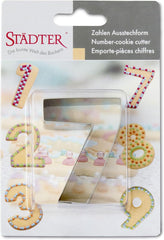 Formă de biscuiți Staedter Haus, oțel inoxidabil, 6,5 cm, argintiu, numărul 7