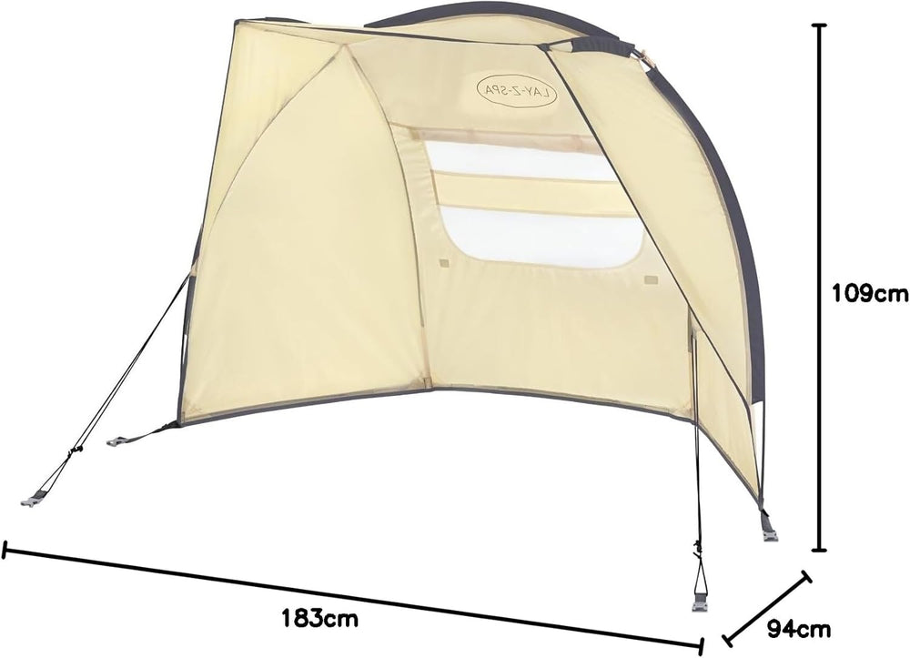Copertină de parasolar Bestway LAY-Z-SPA, 183 x 94 x 109 cm