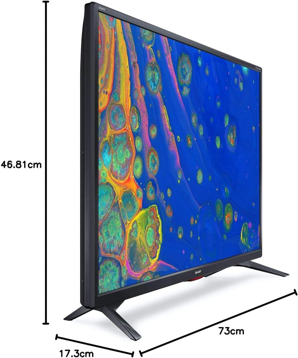 Televizor inteligent SHARP 32BC6E, 81 cm (32 inch), HD Ready, LED (Harman Kardon, HDMI, tuner HD)