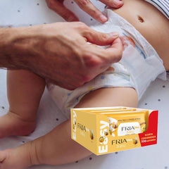 Șervețele umede Easy Baby, cu aloe vera și extract de miere cu efect hidratant pentru piele, testate dermatologic, pachet de 330 de șervețele