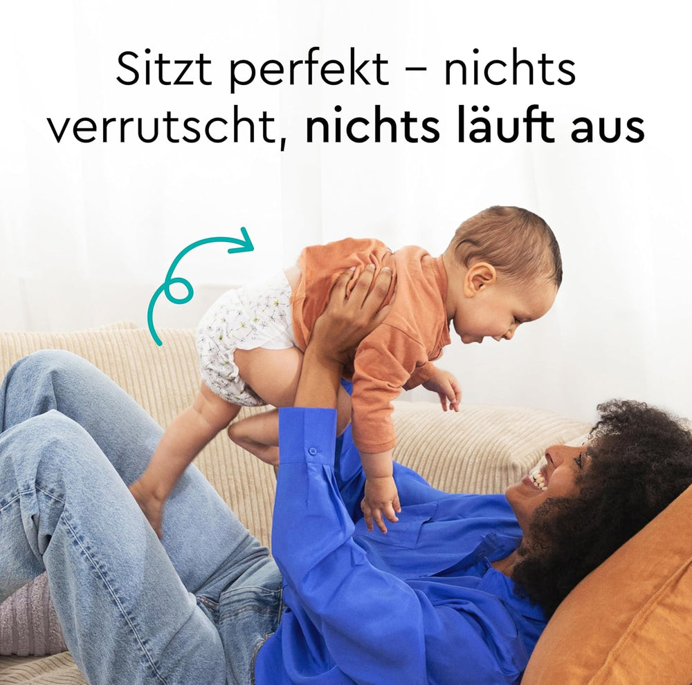 Scutece pentru bebeluși LILLYDOO prietenoase cu pielea - Mărimea 3 (6-10 kg), 29 de bucăți, protecție fiabilă împotriva scurgerilor, moi, fără parfum și fără loțiune pentru pielea sensibilă, testate dermatologic