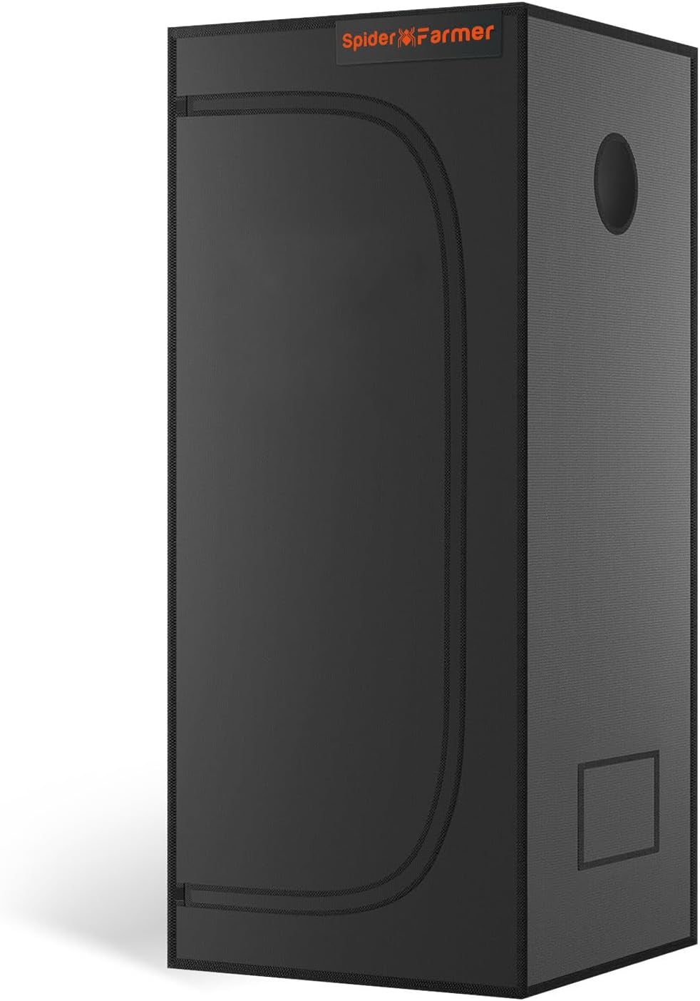 Cort de creștere Spider Farmer Pro 70x140x200 cm, cu ușă rulantă, fereastră de observare, panou de podea detașabil, material textil Mylar 2000D, pentru cultivare hidroponică în interior cu SF4000, G4500, SE4500