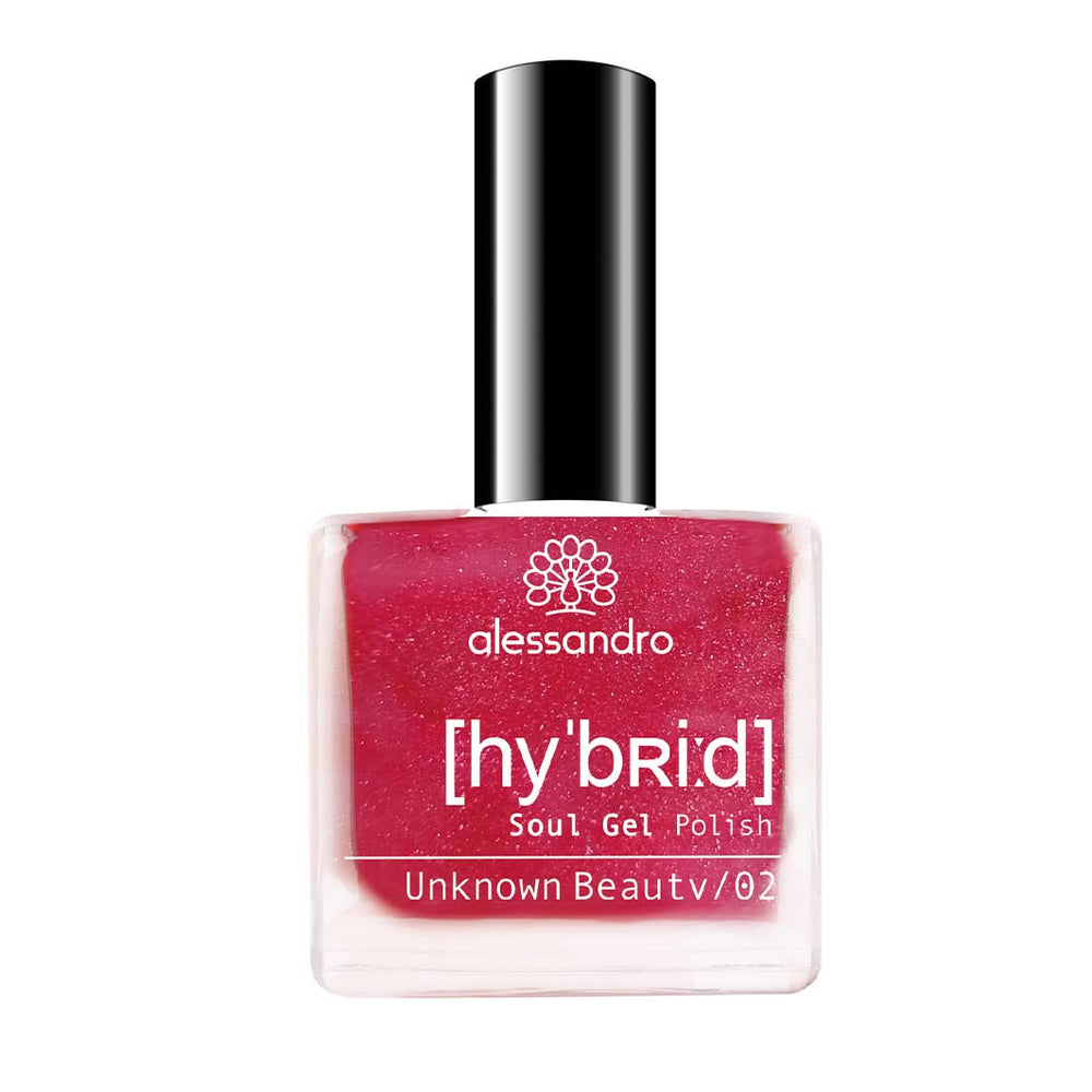 Oja HYBRID alessandro Sinful Glow - Nuanță Nude - Unghii perfecte în doar 3 pași, fără LED - rezistă până la 10 zile! 8 ml