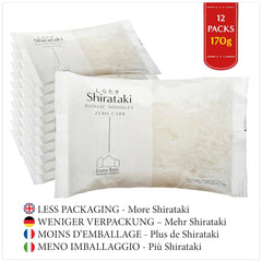 - Shirataki Konjak Nudeln 12x270g | Vegan | Gluten-frei