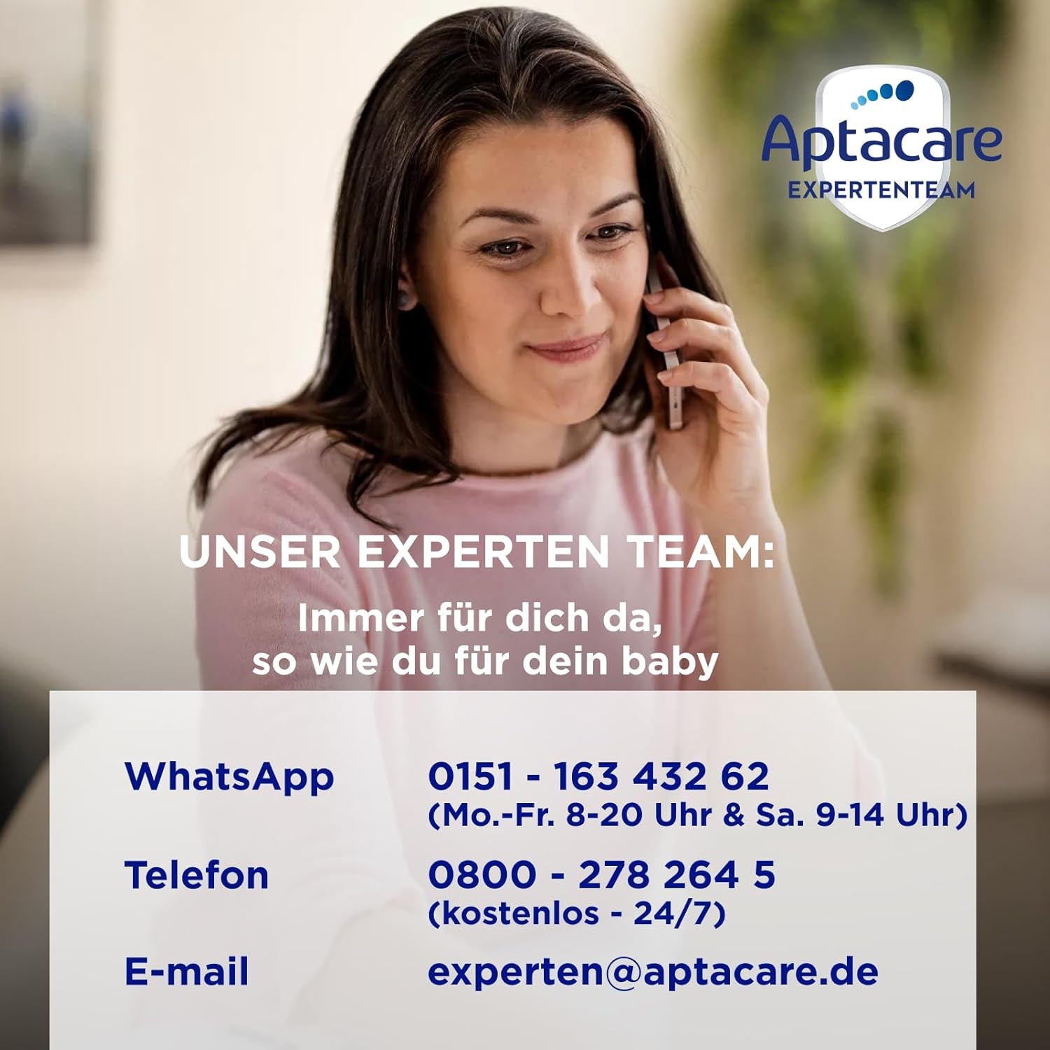 Aptamil HA PRE – Anfangsmilch von Geburt an, Mit DHA, Nur Laktose, Ohne Palmöl, Babynahrung, Milchpulver, 1x 800 g