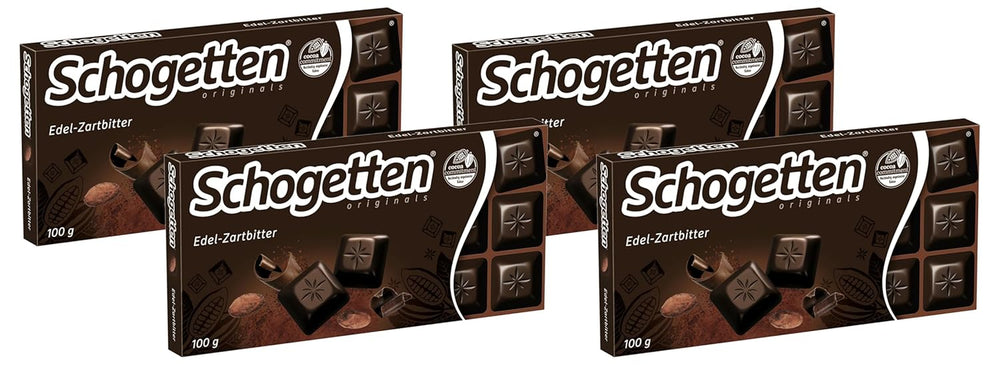Ciocolată neagră Schogetten (50% cacao), 100 g