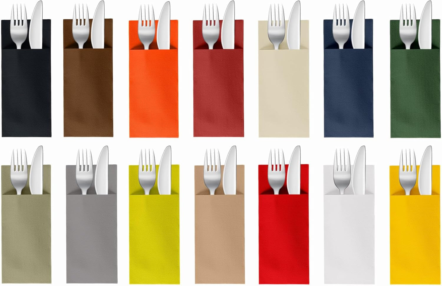 Soft Point 50 șervețele pentru tacâmuri, de înaltă calitate, șervețel de unică folosință, 32X38 Cm, galben