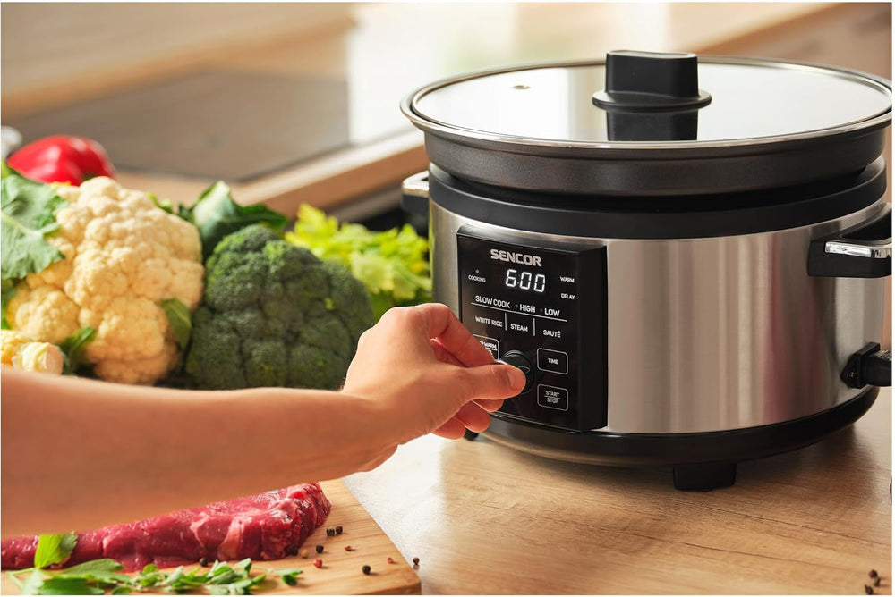 Slow Cooker SPR 5520SS SENCOR Slow Cooker Naty Shop