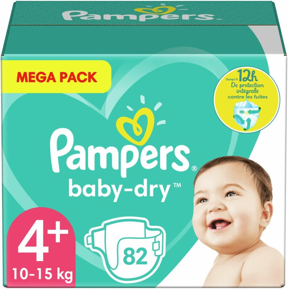 Scutece Pampers 81657566 Baby-Dry Pants, albe
